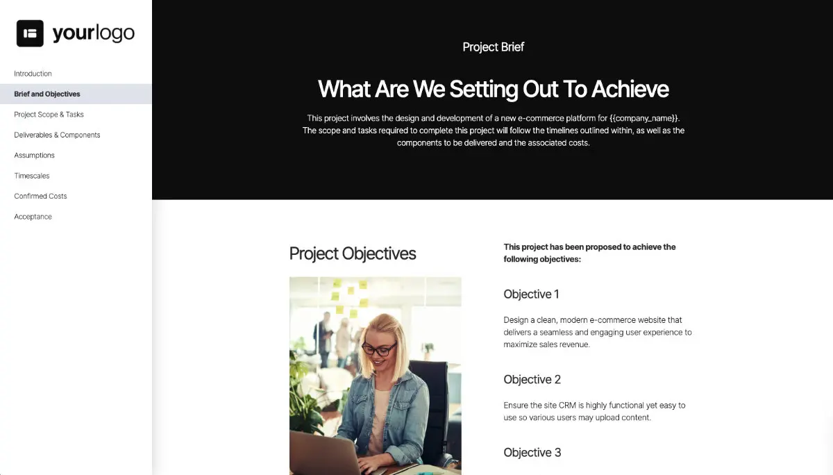 Software Development Statement of Work - Goals and Objectives